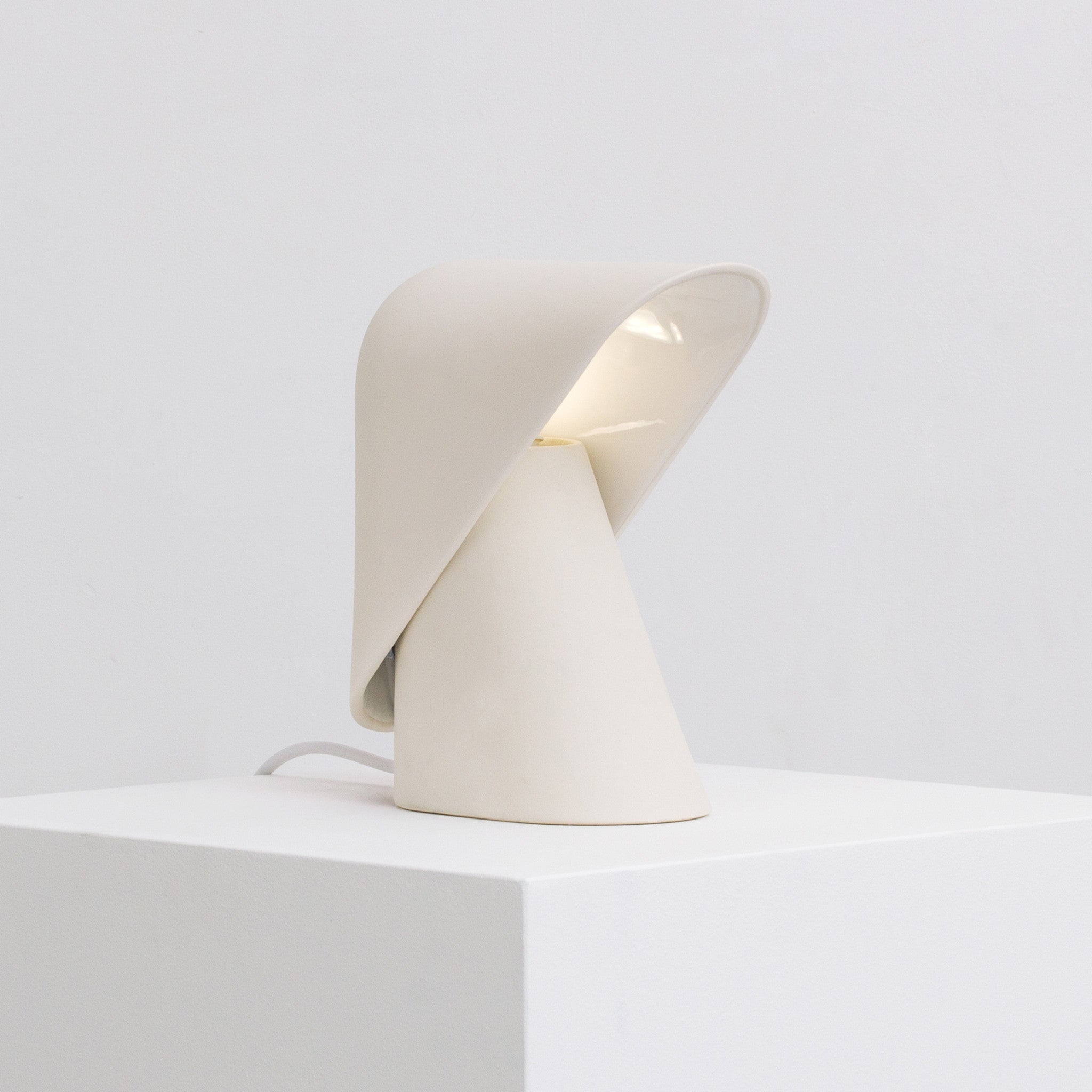 Earthenware K Lamp