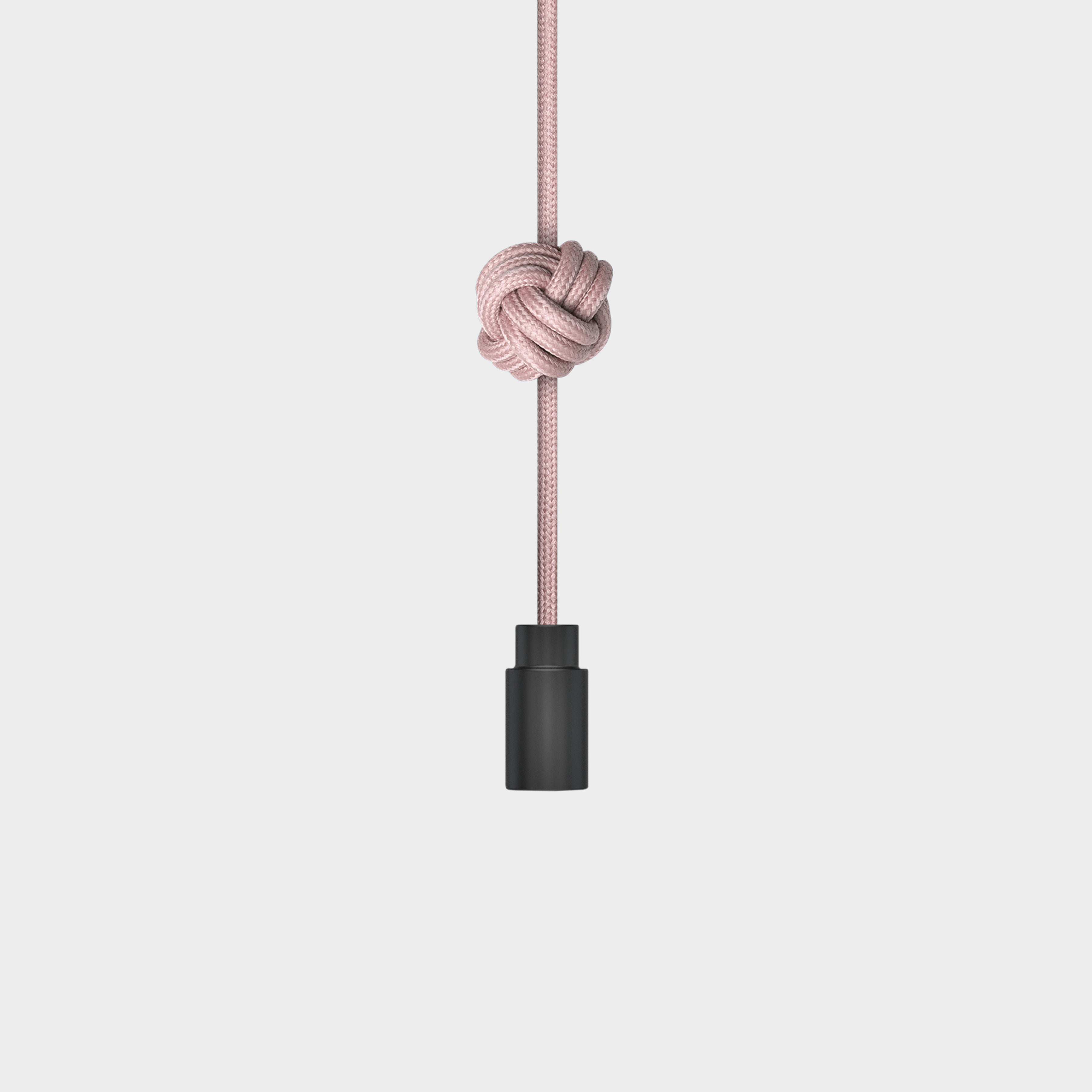 Dusky Pink Knot Cable
