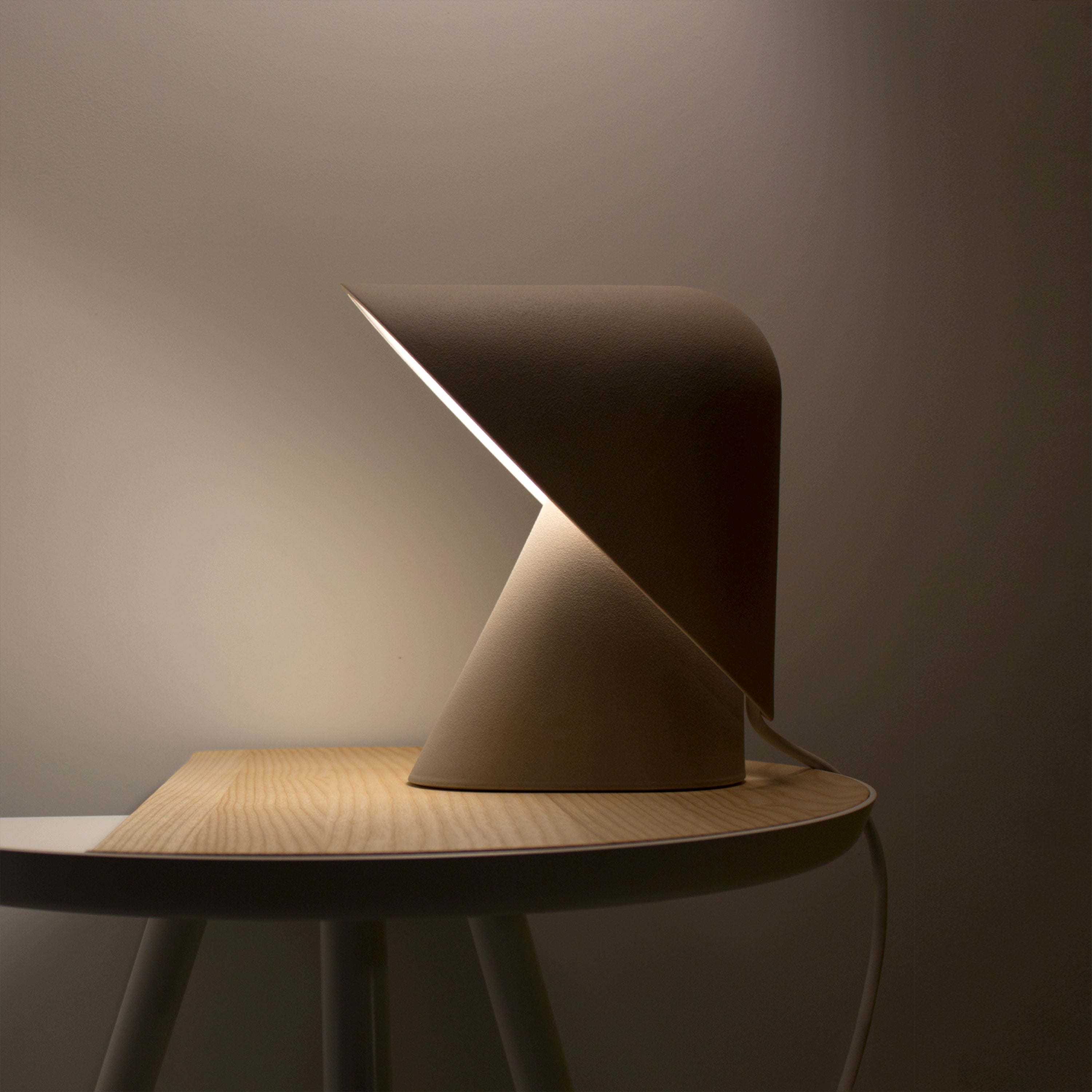 Earthenware K Lamp