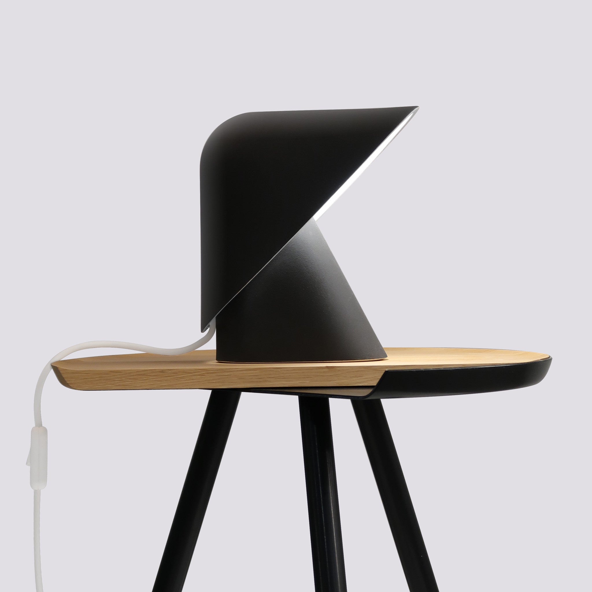 Black K Lamp