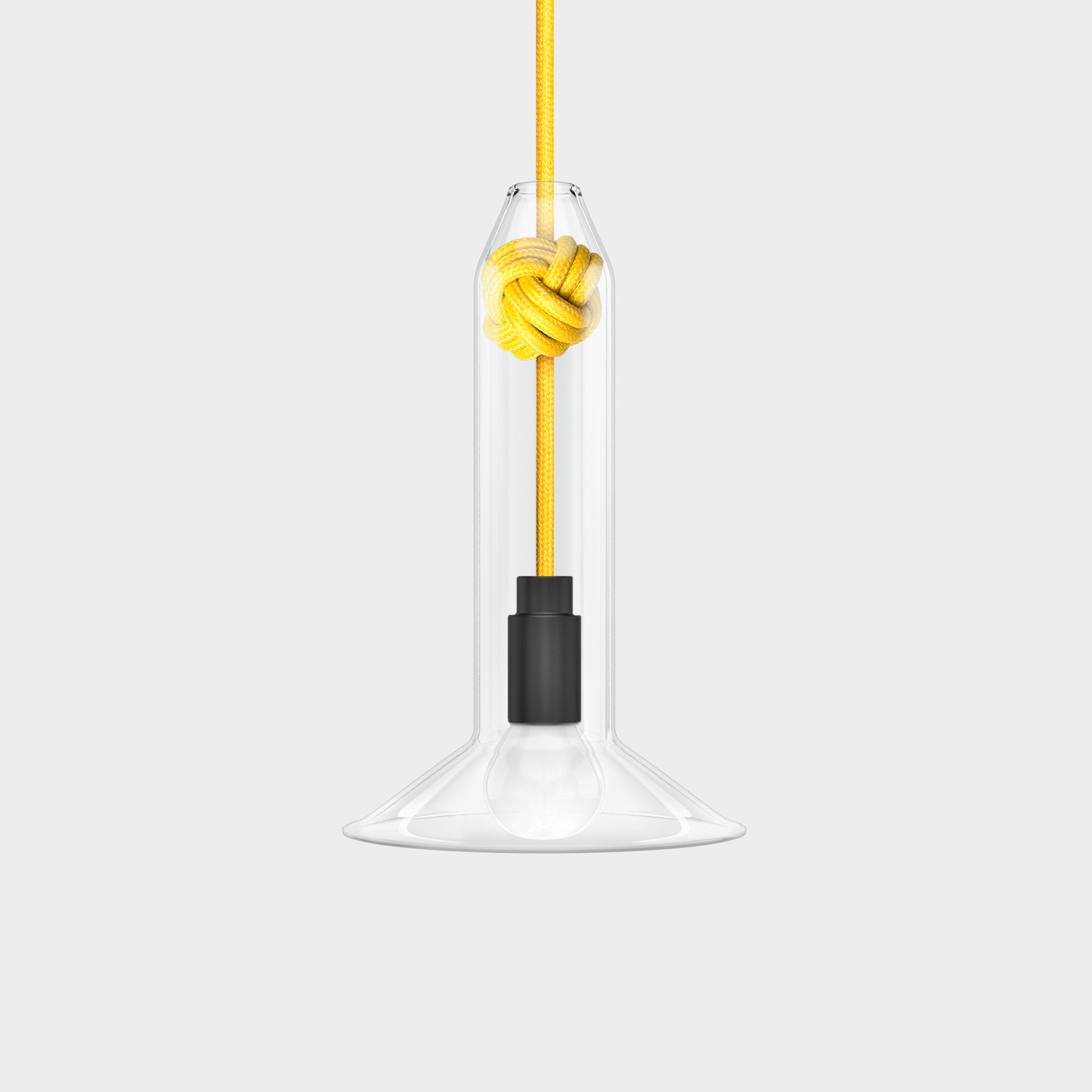 Small Yellow Knot Lamp