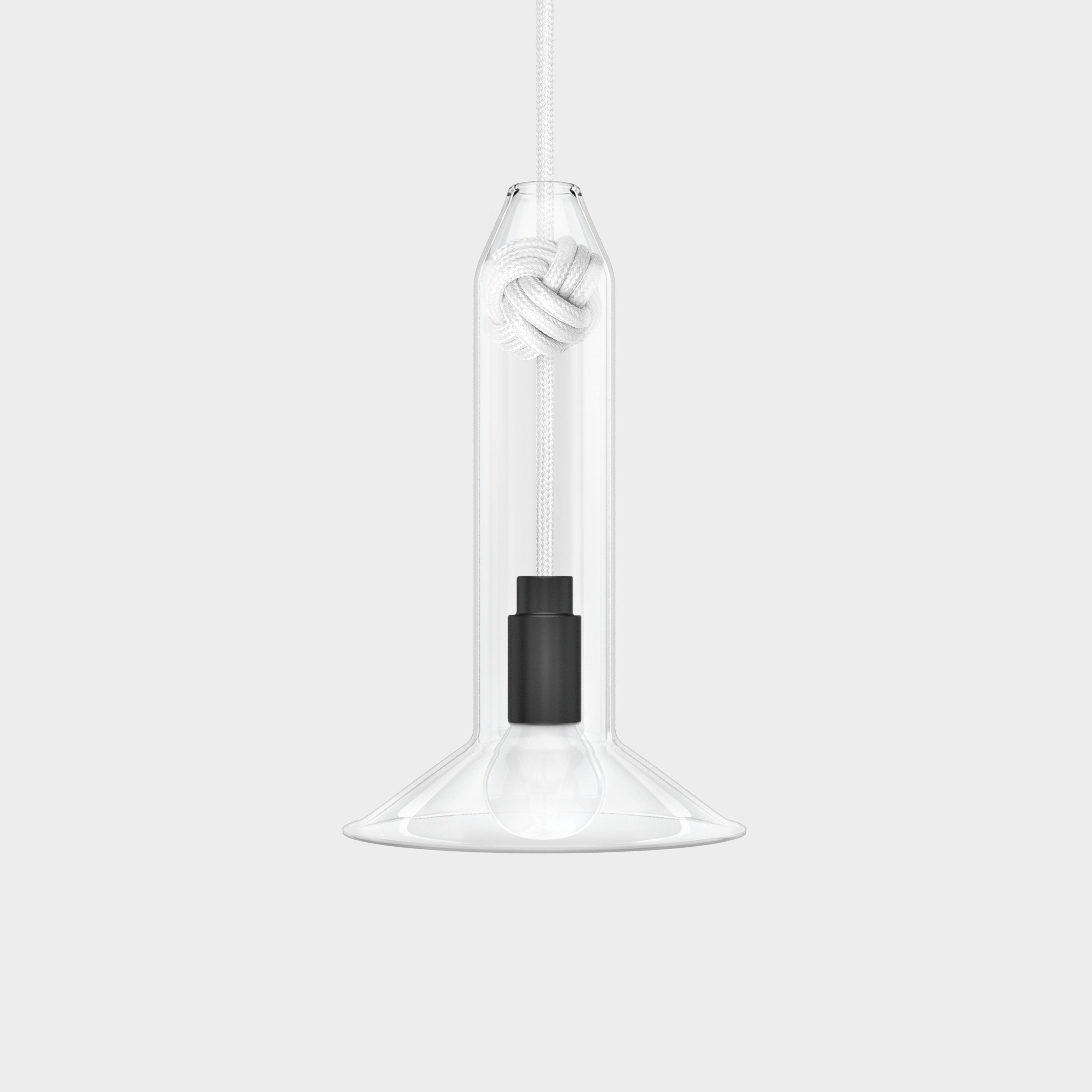 Small White Knot Lamp