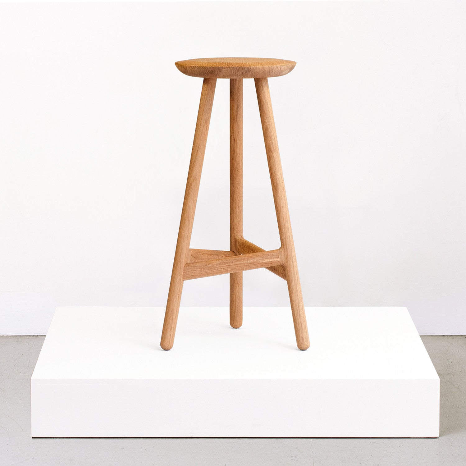 Oak Ninety Stool