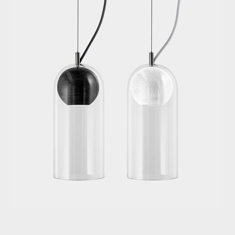 Black and White Cloak Lamps