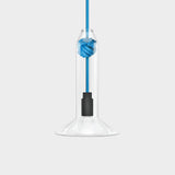 Small Blue Knot Lamp